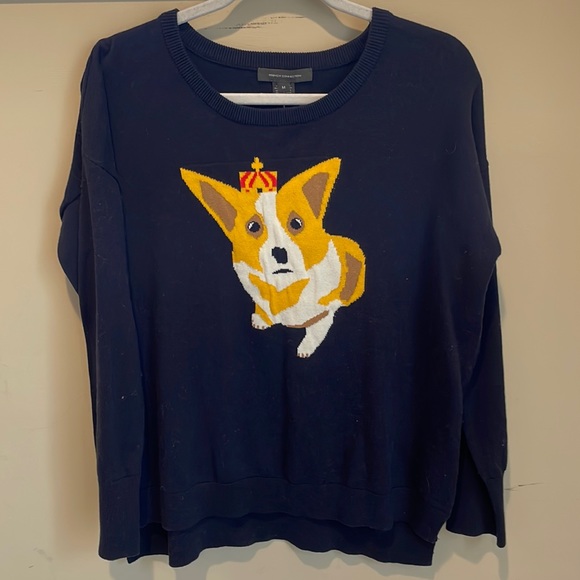 French Connection Sweaters - FRENCH CONNECTION Corgi knit! 🦮🐶